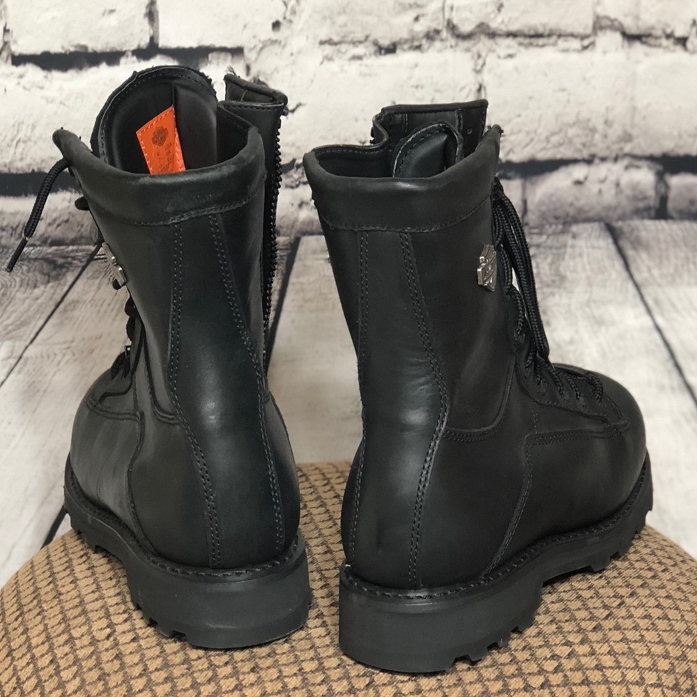 8.5 New Harley - Davidson leather riding Boots - Picture 3 of 8